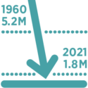 Declining Enrollment Graph