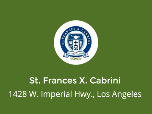 St. Frances X. Cabrini