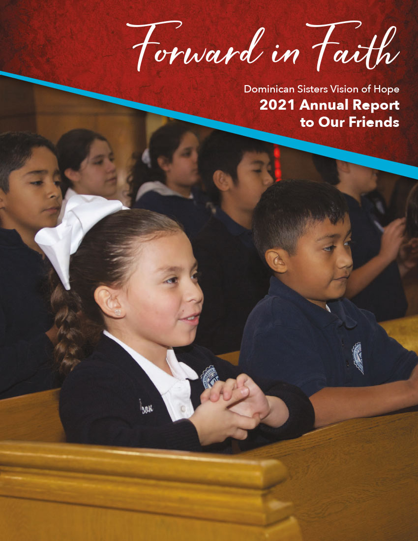 Vision of Hope - 2021 Annual Report cover